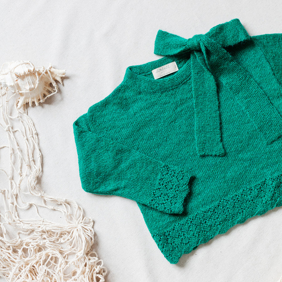 Birinit Petit :: Green Bow Jersey