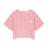 Louise Misha :: Blouse Kalistee Pink Gelato Stripes