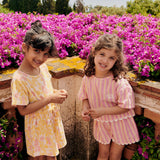 Louise Misha :: Blouse Kalistee Pink Gelato Stripes