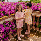 Louise Misha :: Blouse Kalistee Pink Gelato Stripes
