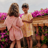 Louise Misha :: Blouse Kalistee Pink Gelato Stripes