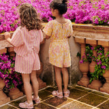 Louise Misha :: Blouse Kalistee Pink Gelato Stripes
