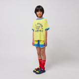 Bobo Choses :: Blue Color Block Terry Cloth Shorts