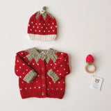 The Blueberry Hill -  Strawberry Cardigan