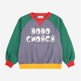 Bobo Choses :: Color Block Ranglan Sweatshirt
