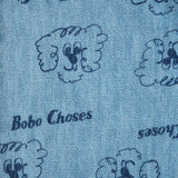 Bobo Choses :: Pickles The Dog All Over Light Denim Pants