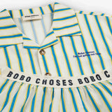 Bobo Choses :: Yellow Stripes Loungewear Woven Set