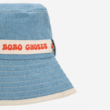 Bobo Choses :: Bobo Choses Light Denim Bucket Hat