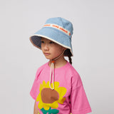 Bobo Choses :: Bobo Choses Light Denim Bucket Hat