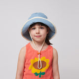 Bobo Choses :: Bobo Choses Light Denim Bucket Hat