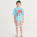 Bobo Choses :: Square Bobo Choses Bermuda Shorts Grey