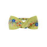 Kidsagogo -  Turban Hair Band Vite Fiorita Limone