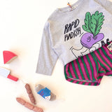 Bobo Choses -  Rapid Radish Long Sleeve T-Shirt