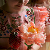 Bonjour Diary :: Dress Pleated Nude Taffetas