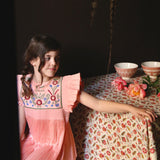 Bonjour Diary :: Dress Pleated Nude Taffetas