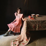 Bonjour Diary :: Dress Pleated Nude Taffetas
