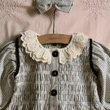 Bonjour Diary :: Tunique With Hair Clip Black Stripe
