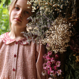 Bonjour Diary :: Tunique With Hair Clip Pink Dot Print
