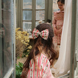 Bonjour Diary :: Tunique With Hair Clip Tapestry Pink Stripe Print