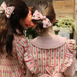 Bonjour Diary :: Tunique With Hair Clip Tapestry Pink Stripe Print