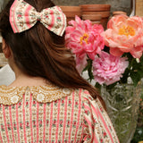Bonjour Diary :: Tunique With Hair Clip Tapestry Pink Stripe Print