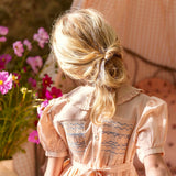 Bonjour Diary - Handsmock Dress Pink Check Voile