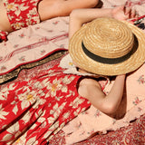 Bonjour Diary - Tunic With Hair Clip Gaughin Print