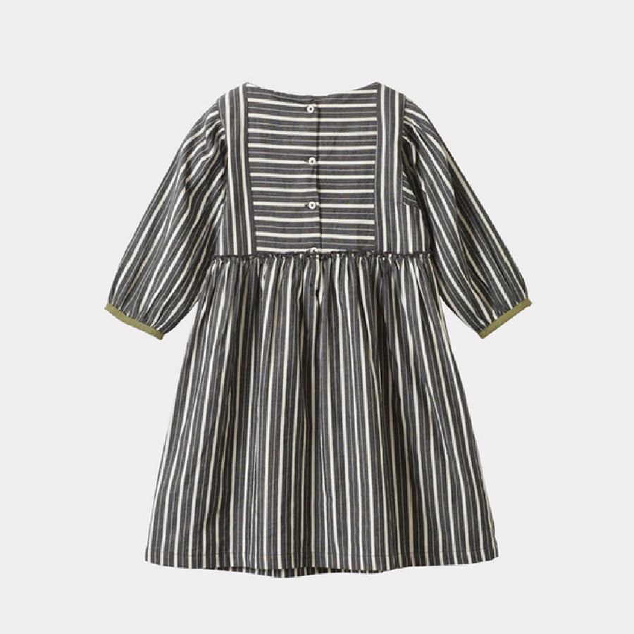 Caramel :: Celeste Dress Grey Stripe