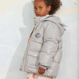 [Pre-Order] Cat Ears Heavy Puffer Grey