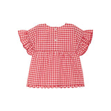 Sissel Mini - Charlene Mini Top Red Checks