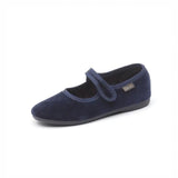 Cienta :: Velvet Mary Jane Navy