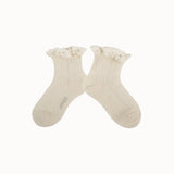 Collegien - Annette Lightweight Pointelle Socks 037