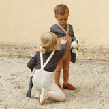 Silly Silas :: Footed (유발) Cotton Tights Cream Blend