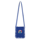 Kidsagogo :: Cotton Crossover Bag Dot French Navy