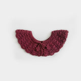 Crochet By M -  Handmade Crochet Collar Burgundy