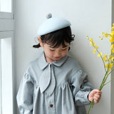 Mes Kids Des Fluers :: Bow Tie Dress Blue