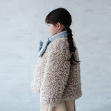Mes Kids Des Fluers :: Furry Coat Ivory