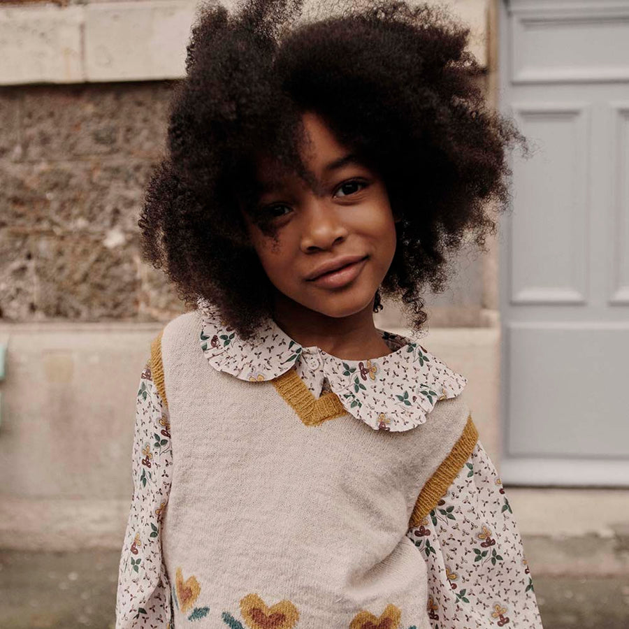 Emile Et Ida :: Sleeveless Pullover Grege