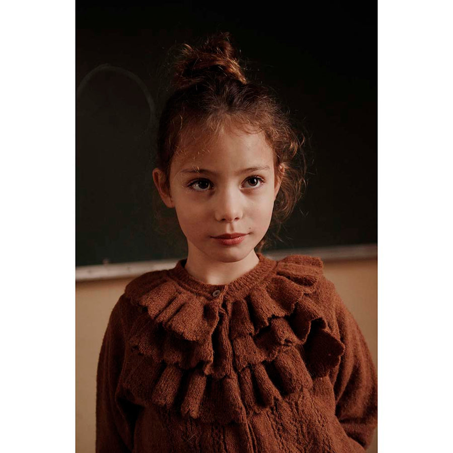 Emile Et Ida :: Wool Cardigan Caramel