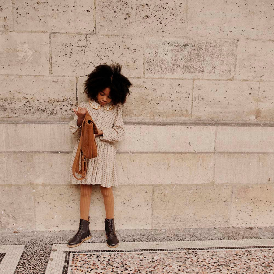 Emile Et Ida :: Crochet Collar Cotton Dress Marceau