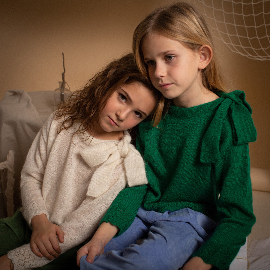 Birinit Petit :: Green Bow Jersey