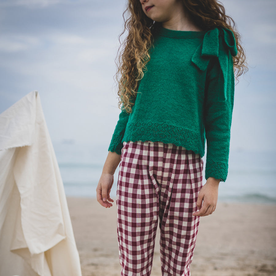 Birinit Petit :: Green Bow Jersey