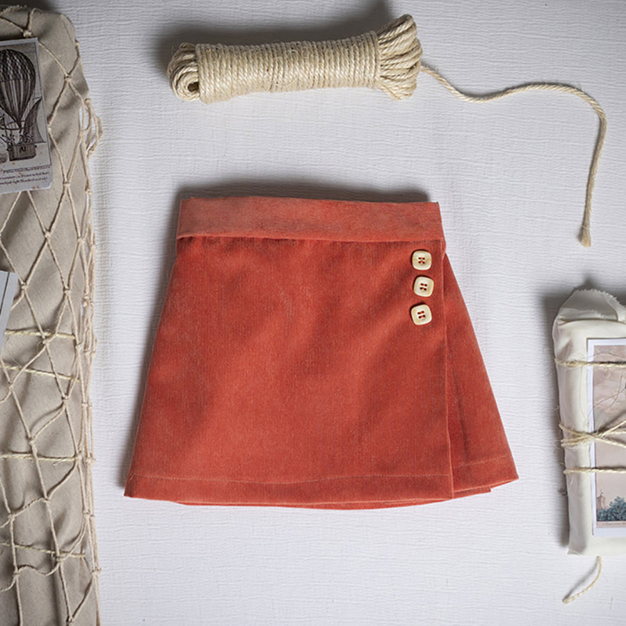 Birinit Petit :: Marsala Corduroy Mini Skirt