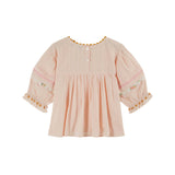 Emile Et Ida -  Blouse Brodee Coquillage