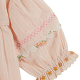 Emile Et Ida -  Blouse Brodee Coquillage