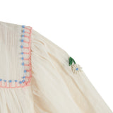 Emile Et Ida -  Blouse Brodee Cream / Pink