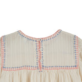 Emile Et Ida -  Blouse Brodee Cream / Pink