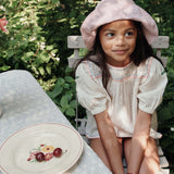 Emile Et Ida -  Blouse Brodee Cream / Pink
