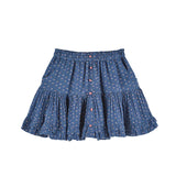 Emile Et Ida :: Jupe Imprimee Double Volant Lizeron