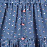 Emile Et Ida :: Jupe Imprimee Double Volant Lizeron